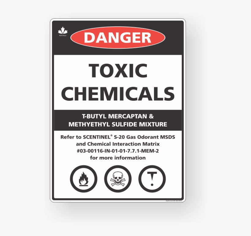 Danger Toxic Chemicals Sign - Substance Theory, transparent png #3823812