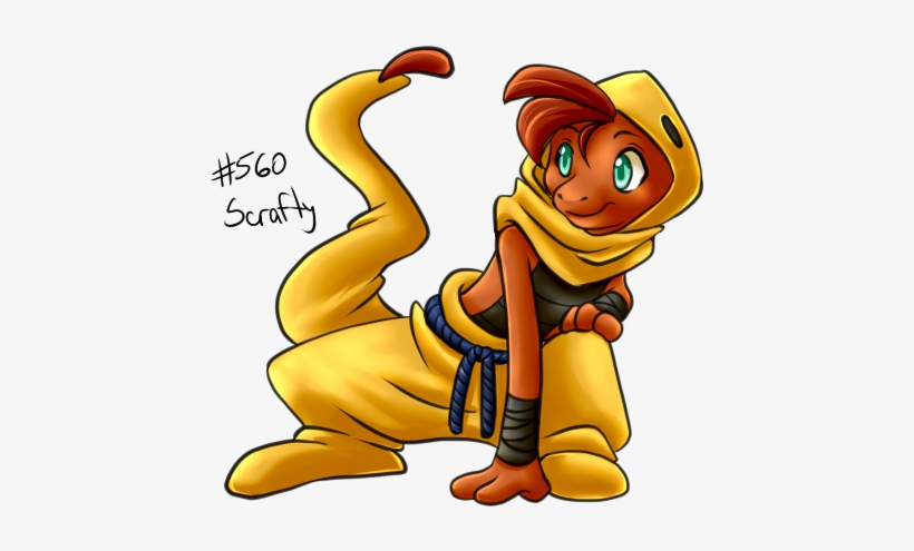 Pokemon - Scrafty - Pokémon, transparent png #3823842