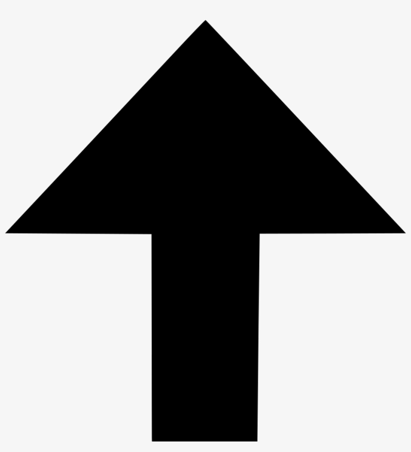 Arrow Top Up Vector Navigation Comments - Clip Art Arrow Up, transparent png #3823870