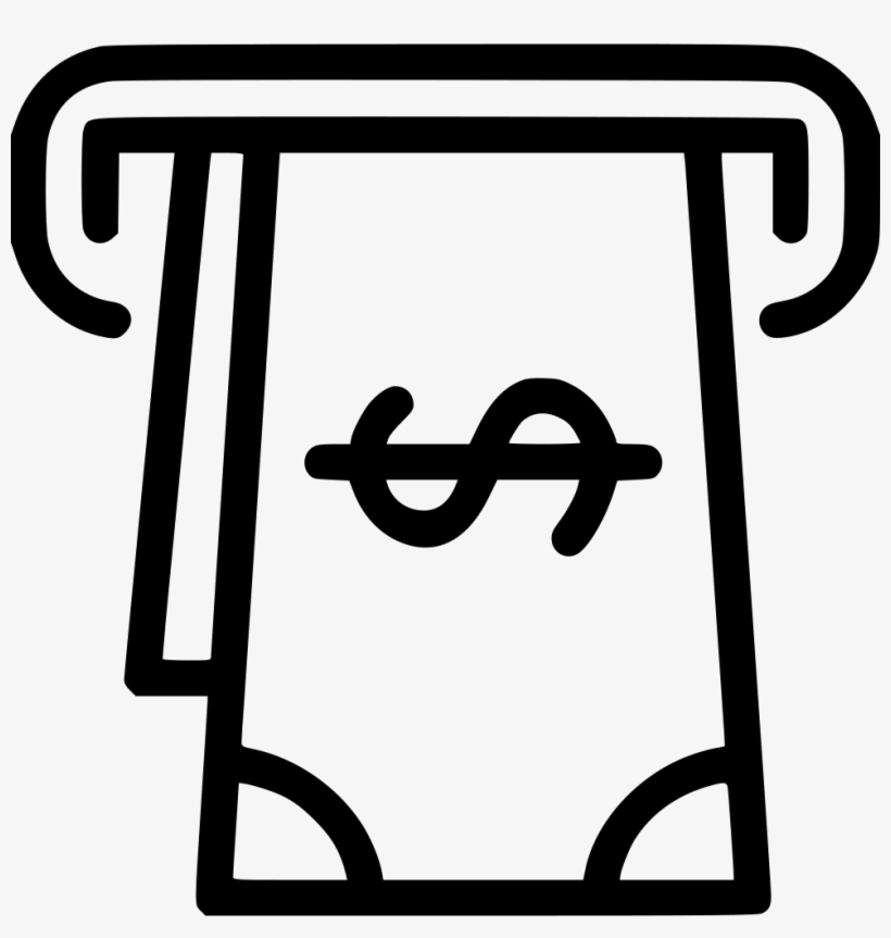 Money Atm Machine Withdrawal Cash Comments - Cash Deposit Machine Png, transparent png #3824107