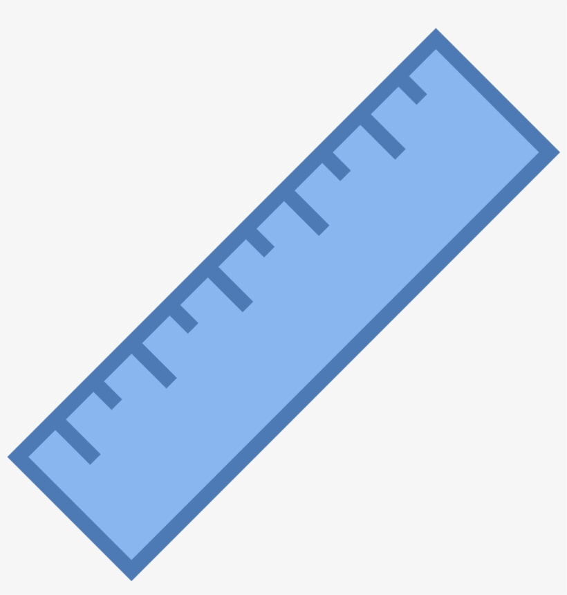 Ruler Png - Blue Ruler Icon, transparent png #3824691
