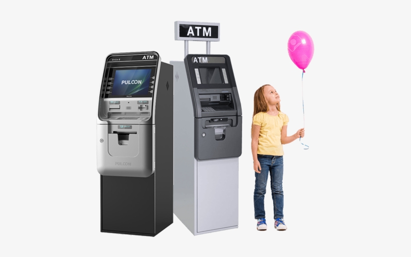 Both Atms Plus Girl Balloon For New Slider - Puloon Atm, transparent png #3825081