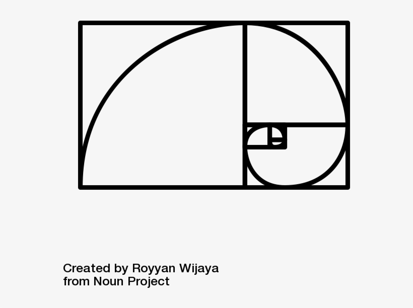 Fibonacci Spiral, transparent png #3825297