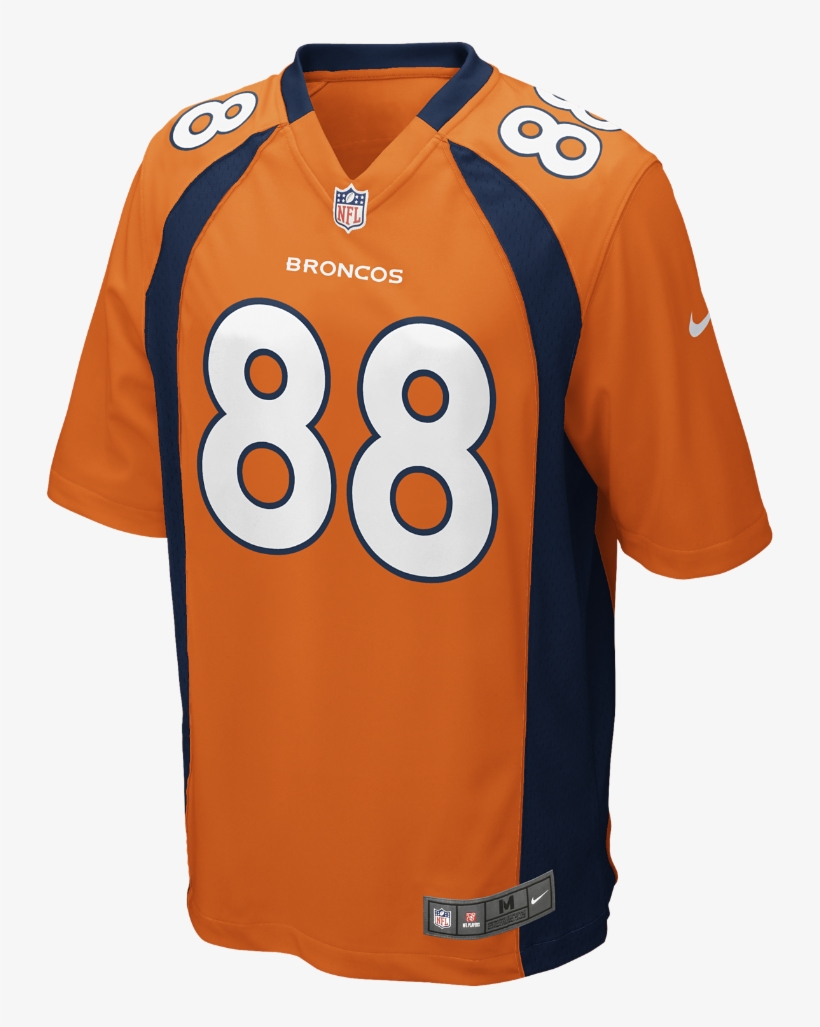 broncos home jersey color