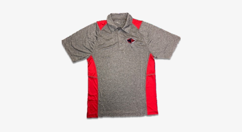 Men's Sc Stingrays Gray Polo - Polo Shirt, transparent png #3825756