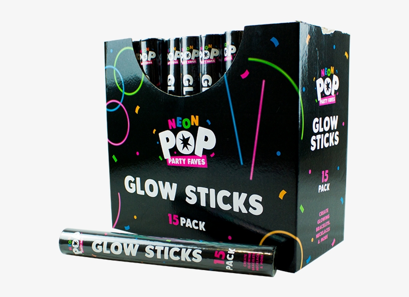 Neon Glow Sticks - Graphic Design, transparent png #3825808