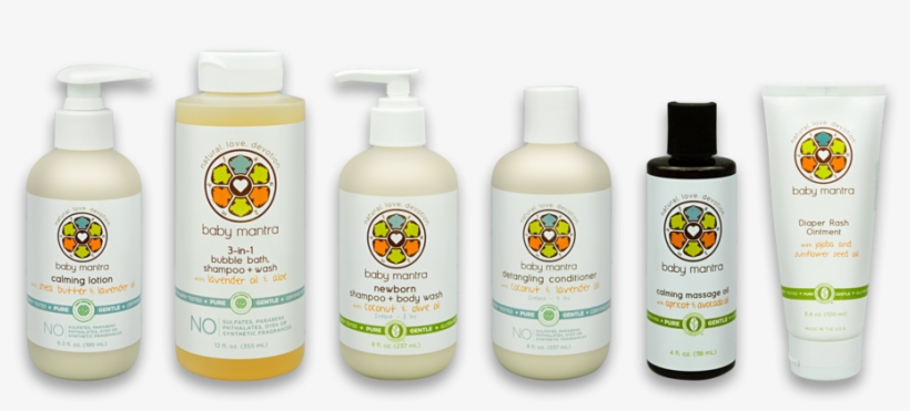 6products Front Nov2016 1024pxtall - Baby Mantra 3-in-1 Bubble Bath, Shampoo & Wash,, transparent png #3825829