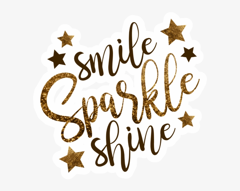 Glowedititdancing With Glow Sticks - Smile Sparkle Shine Wall Calendar, transparent png #3825919