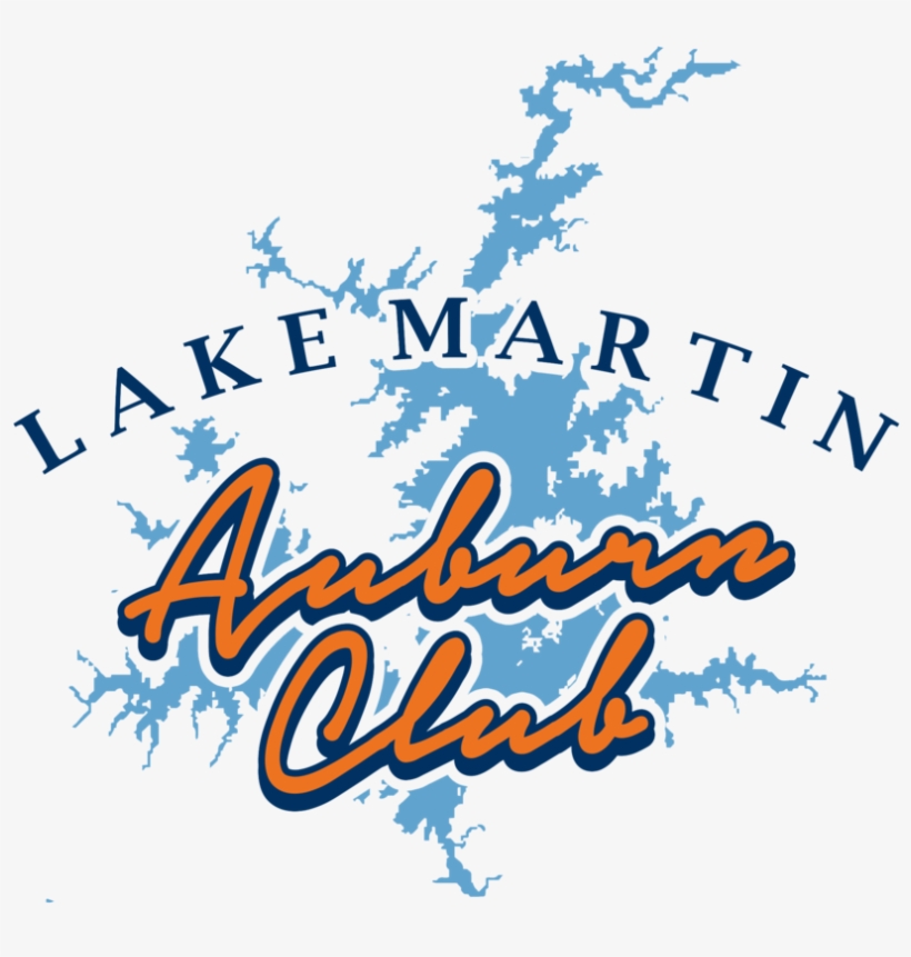 Lake Martin Auburn Club Logo Final - Auburn, transparent png #3826002