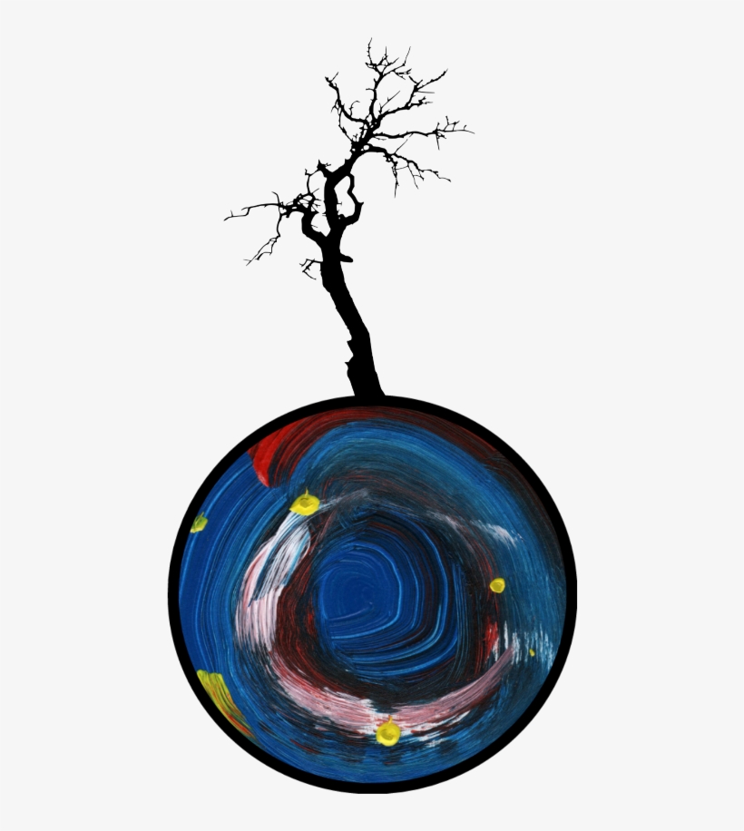 Tree Painting Brush Silhouette Myjob 4asno4i - Paintbrush, transparent png #3826425