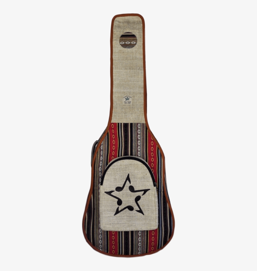 Hemp Bass Guitar Case Star Design - Electric Guitar, transparent png #3826608