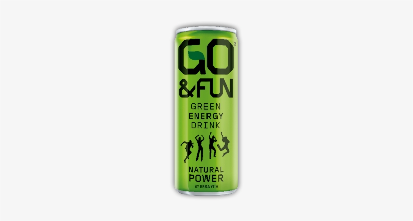 Go&fun Green Energy Drink 250ml - Go & Fun, transparent png #3826713
