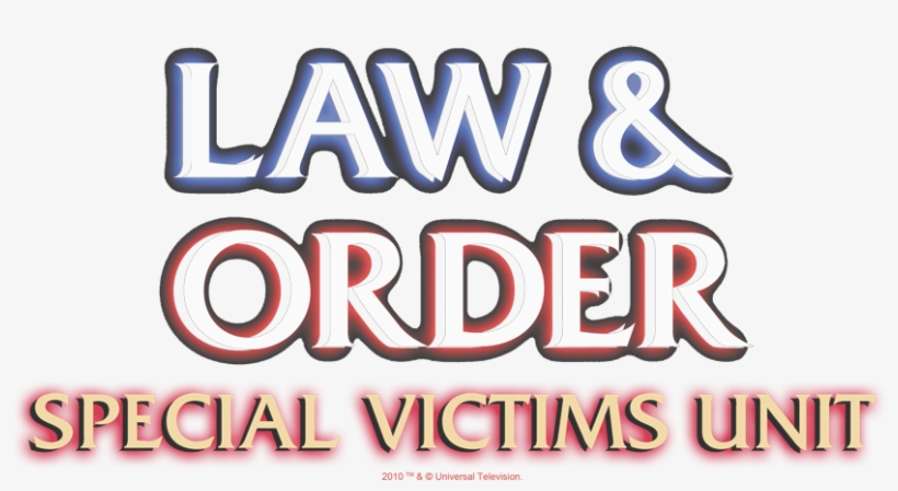 Law And Order - Law And Order Svu Logo, transparent png #3826773