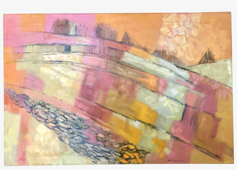 Abstract Oil On Canvas Jason Schoener On Chairish - Modern Art, transparent png #3826961