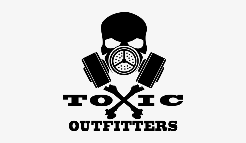 Toxic Clipart Mask - Toxic Skull Logo Transparent, transparent png #3827105