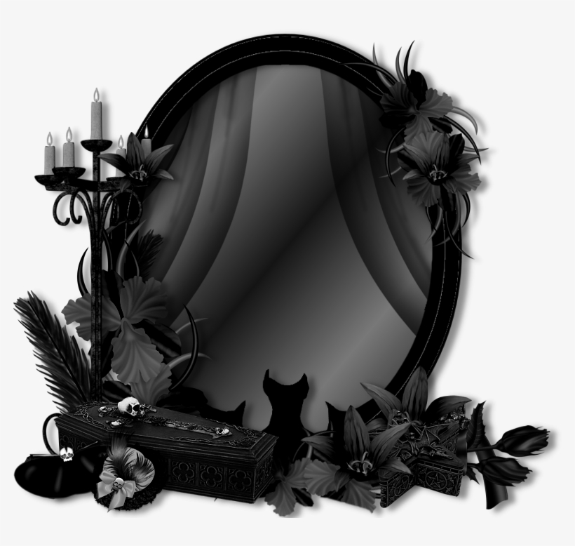 Vintage Borders Book Of Shadows Gothic Goth Subculture - Gothic Frame Png, transparent png #3828268