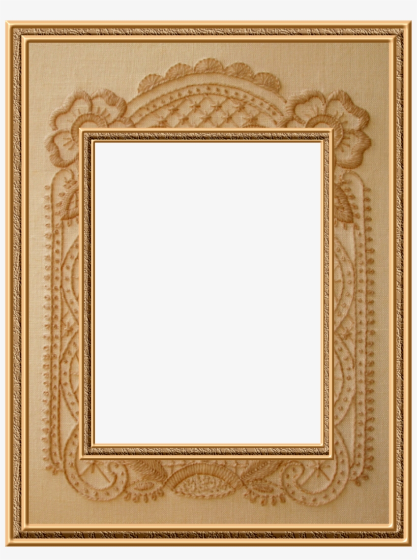 Pin Oval Mirror Gold French Style On Pinterest - Gold Picture Frame, transparent png #3828387