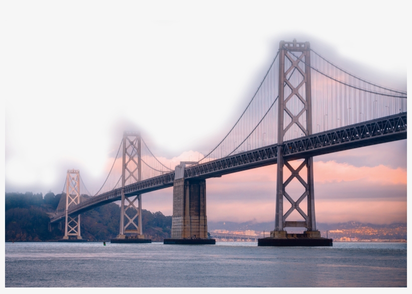 Then Destiny - Oakland Bay Bridge, transparent png #3828598