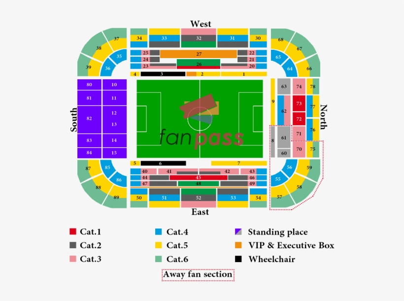 Signal Iduna Park Borussia Dortmund - Away Section Signal Iduna Park, transparent png #3828700