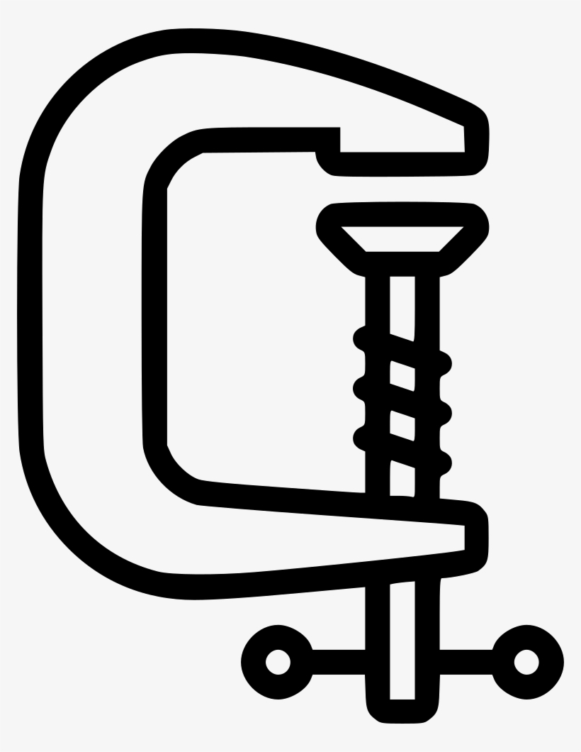 G Clamp Comments - Icon, transparent png #3829206