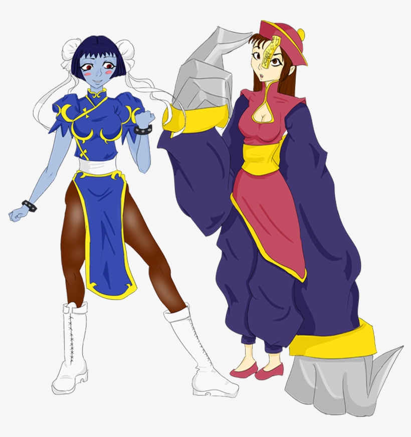 Chun Li Hsien Ko Costume Morrigan Aensland Clothing - Hsien-ko, transparent png #3829230