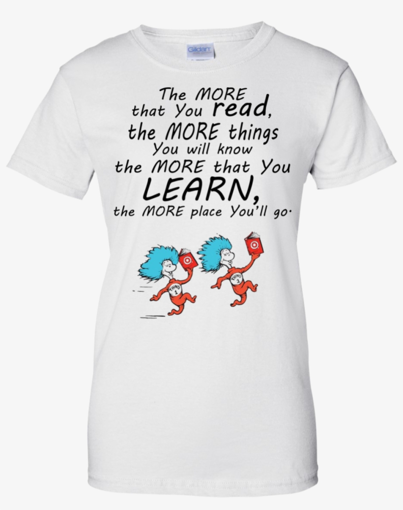 Thing 1 And Thing 2 Shirt, Hoodie, Tank - World Literacy Day Quotes, transparent png #3829808