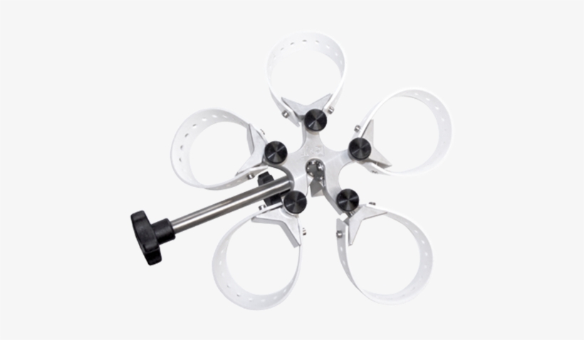 5-way Clamp - Clamp (5-way) Silicone Strap And Handle, transparent png #3830410