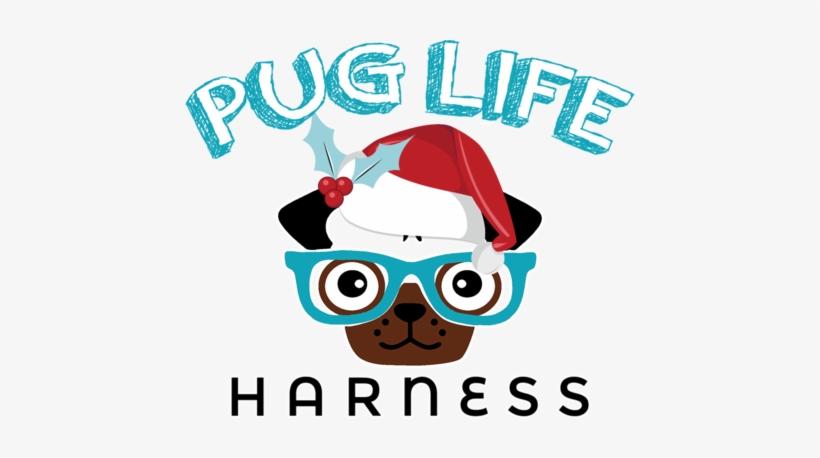 Pug Life Harness - Huppmegift Analog 28 Cm Dia Wall Clock, transparent png #3830413
