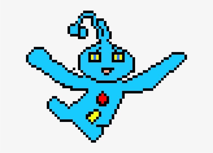 Manaphy Recreation - Illustration, transparent png #3830430