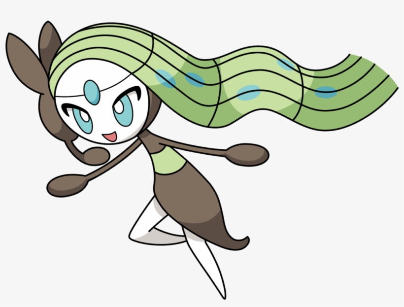 18 Jan - Meloetta Pokemon, transparent png #3830865