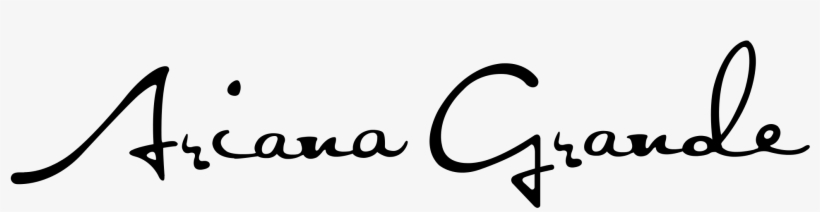 Open - Ariana Grande Logo Dangerous Woman, transparent png #3831213