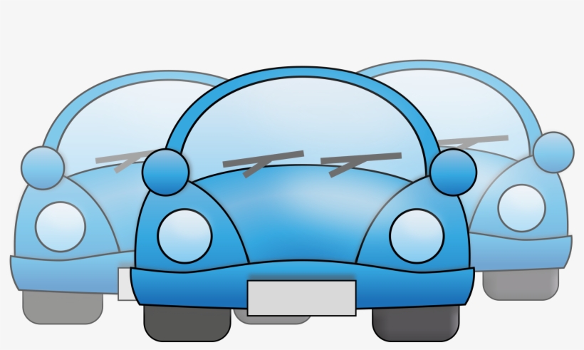 This Free Icons Png Design Of Three Blue Cars, transparent png #3831364