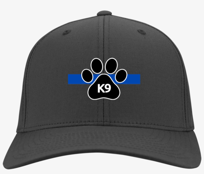 K9 Paw Thin Blue Line Hat - Moorish Hat, transparent png #3832491