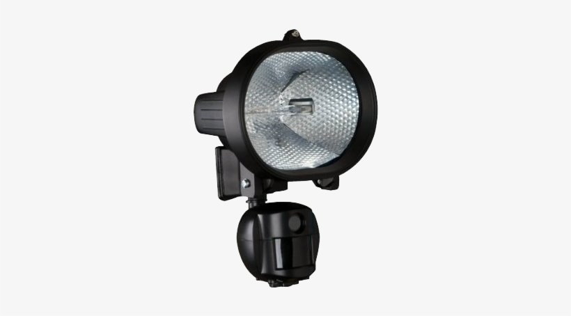Motion Sensor Security Camera And Floodlight By Stealth - Security Camera, transparent png #3832962