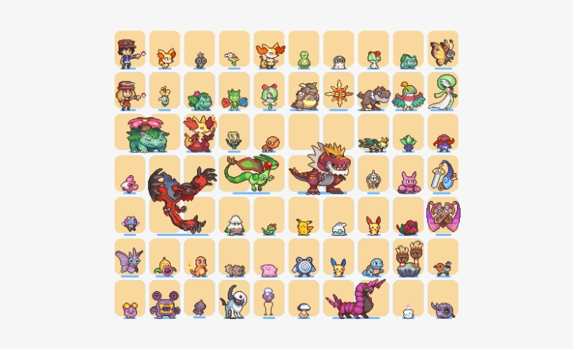 Pokemon X Nintendo Venusaur Pixel Art Charmander Y - Pixel Art, transparent png #3833089