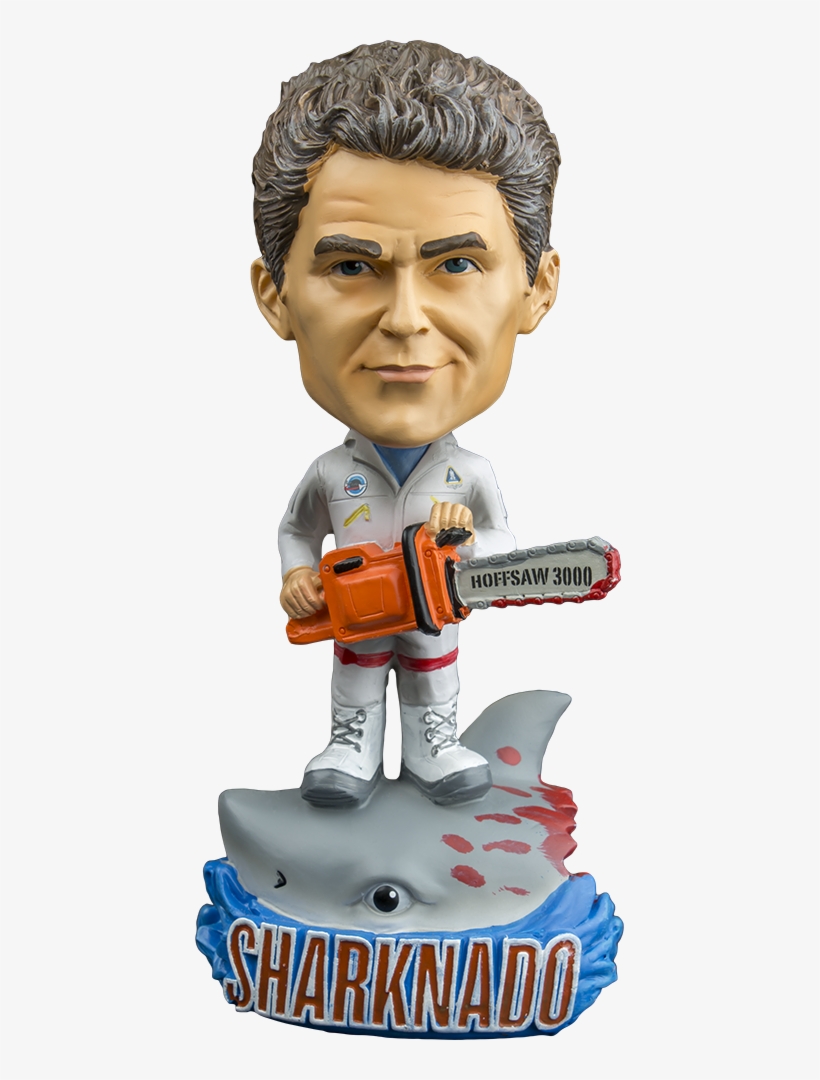 The Hoff Vs Sharknado Bobble Head - Sharknado Vs. The Hoff Bobble Head, transparent png #3833110