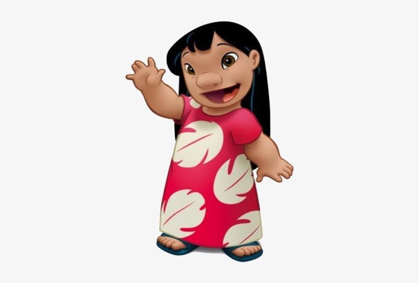 Lilo Pelekai - Dark Skin Cartoon Characters, transparent png #3833194