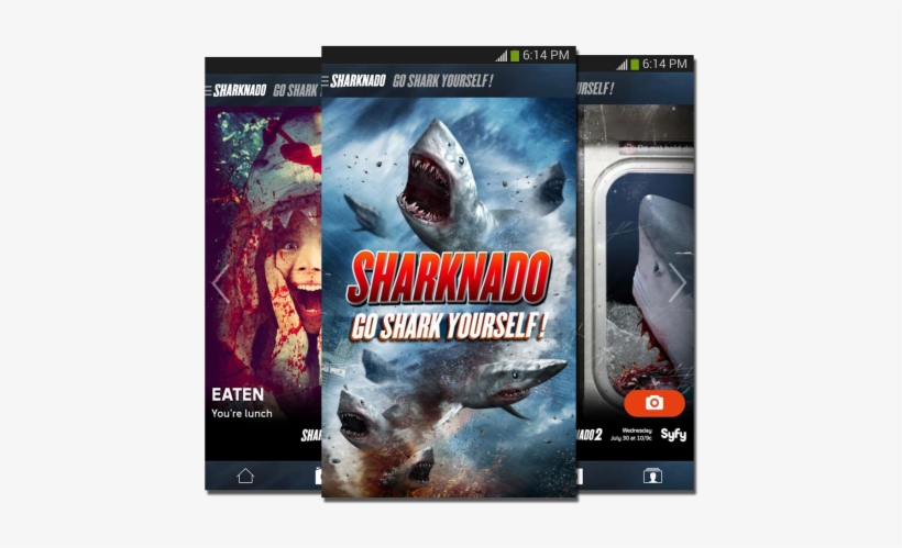 Arriving Alongside Last Month's Sharnado 2 Premier - Sharknado 2 - The Second One (dvd), transparent png #3833267