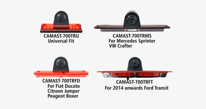 Rear Brake Light Camera - Ford Transit Rear Camera Brake Light, transparent png #3833271