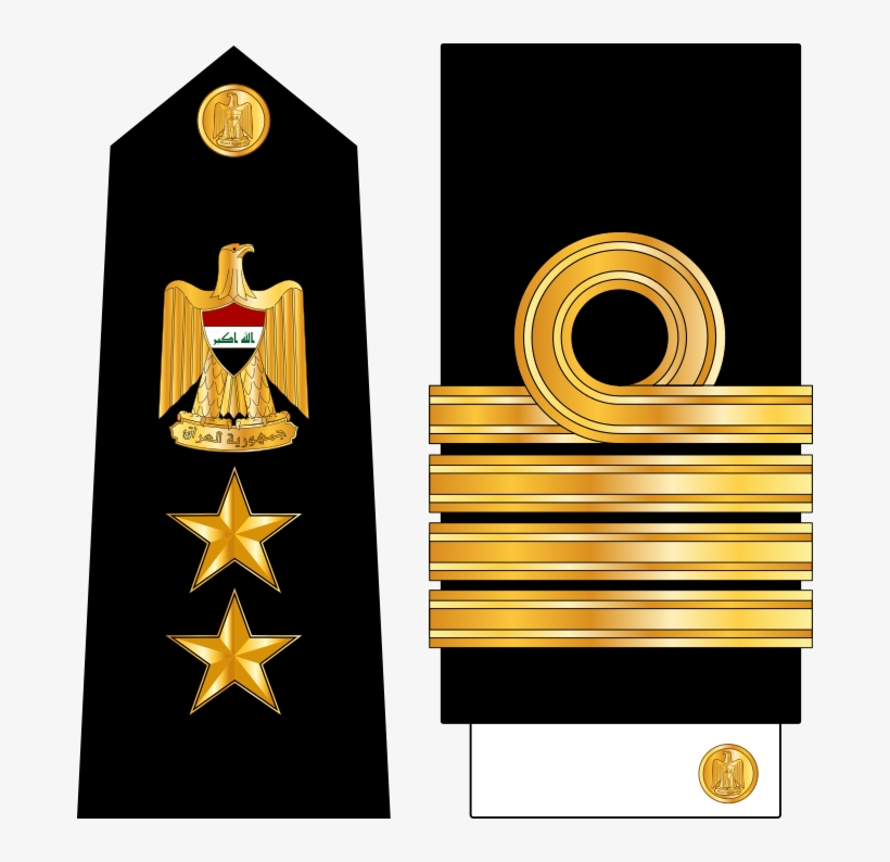 File - Iraqnavyrankinsignia-6 - 3rd Marine Brigade, transparent png #3833537