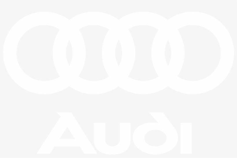 Audi Logo Black And White - Ps4 Logo White Transparent, transparent png #3833556