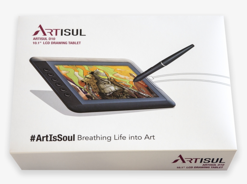 The Artisul D10 - Artisul D10 Drawing Tablet, transparent png #3833965