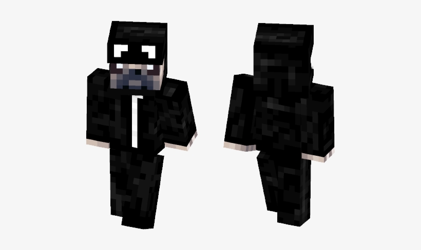 Black Pug - Lil Uzi Vert Minecraft Skin, transparent png #3834020