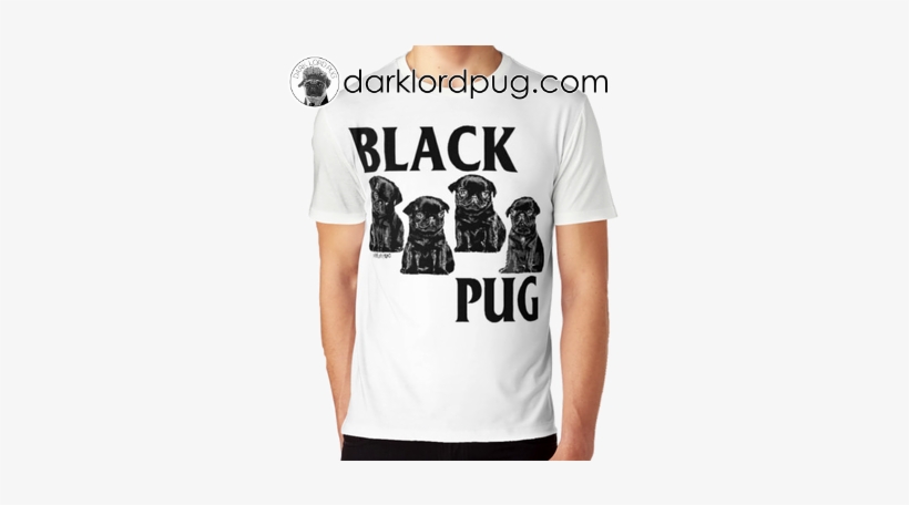 Love This Black Flag Bars Pugs Pug Shirt Find This - Black Pug T Shirt, transparent png #3834070