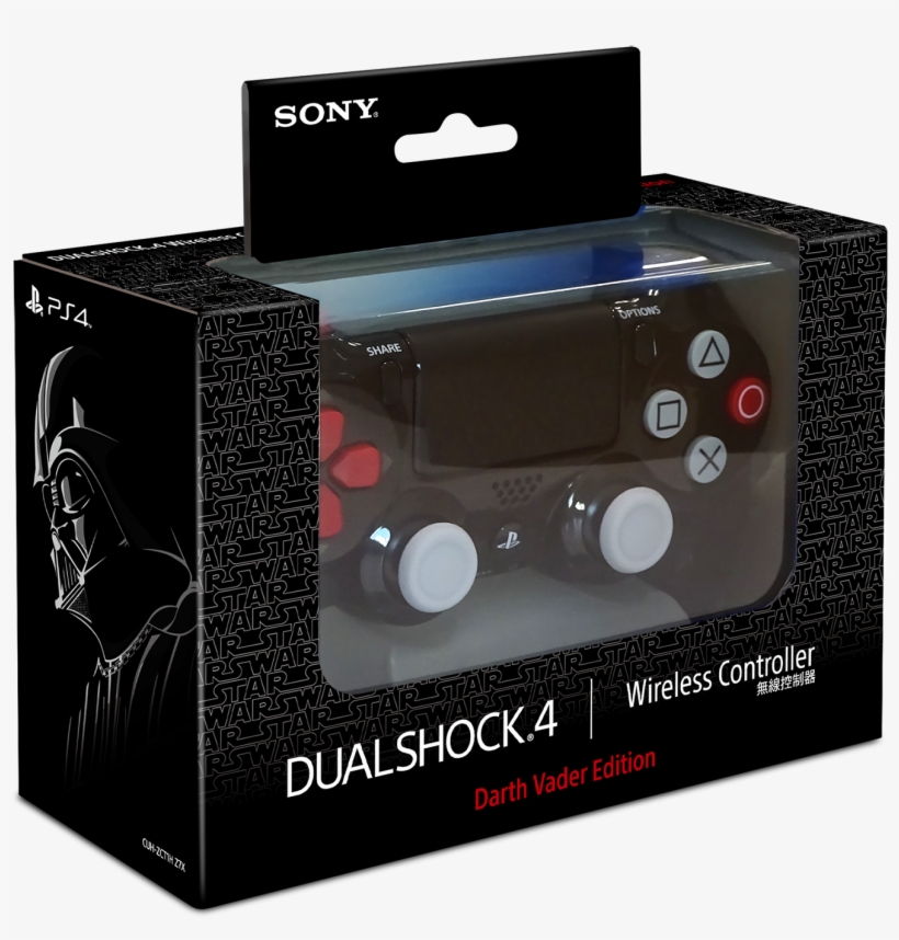 Wireless Controller - Dualshock Ps4 Darth Vader, transparent png #3834431