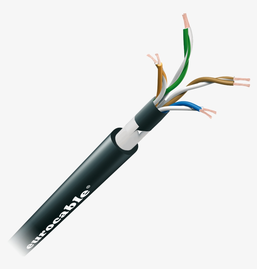 Cat6 Utp Cable Cat6 Utp P - Eurocable Cat5e, transparent png #3834860