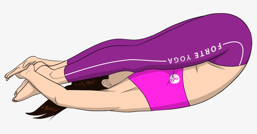 Lying Down Westward Yoga Pose - Lying Down Yoga Positions, transparent png #3834951