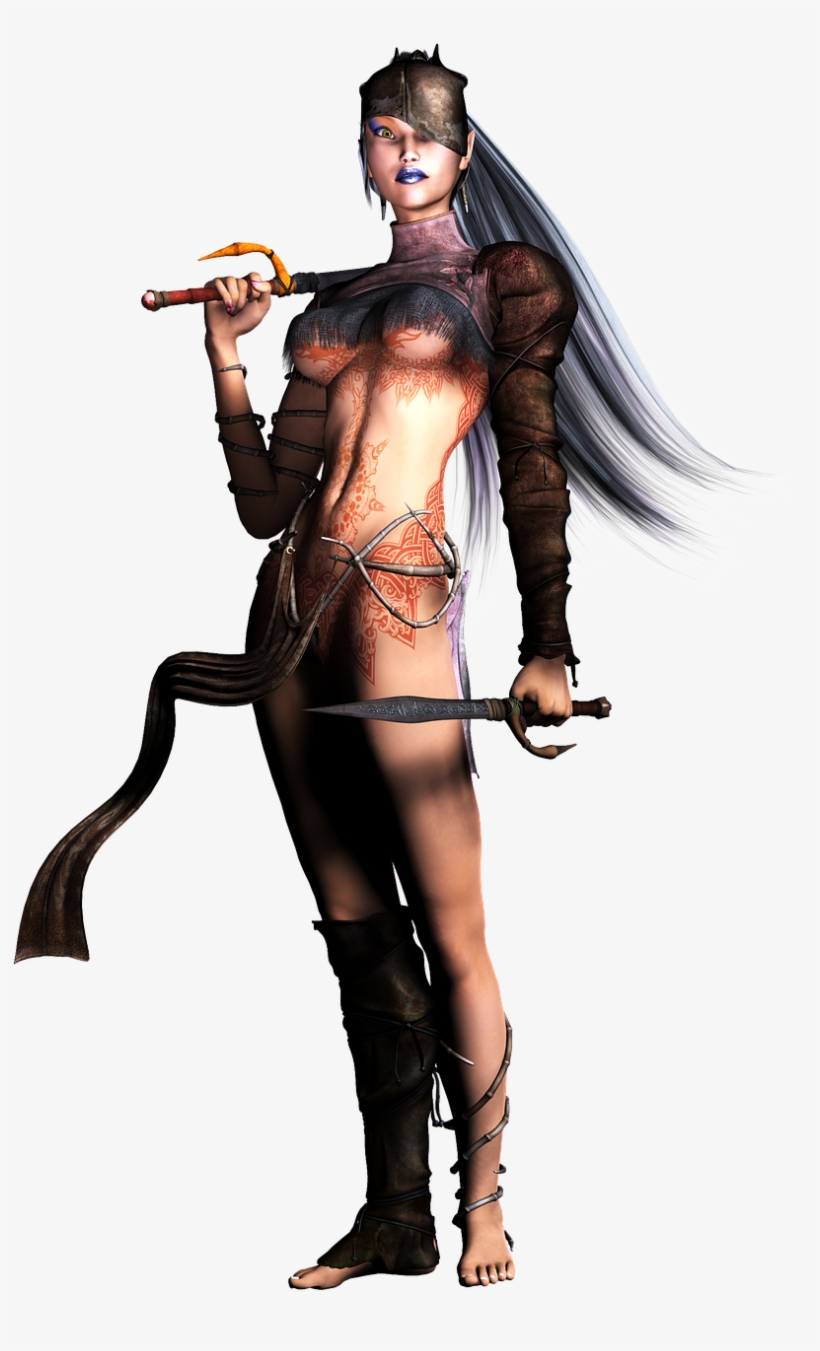Fantasy Girl With Weapon, transparent png #3834981