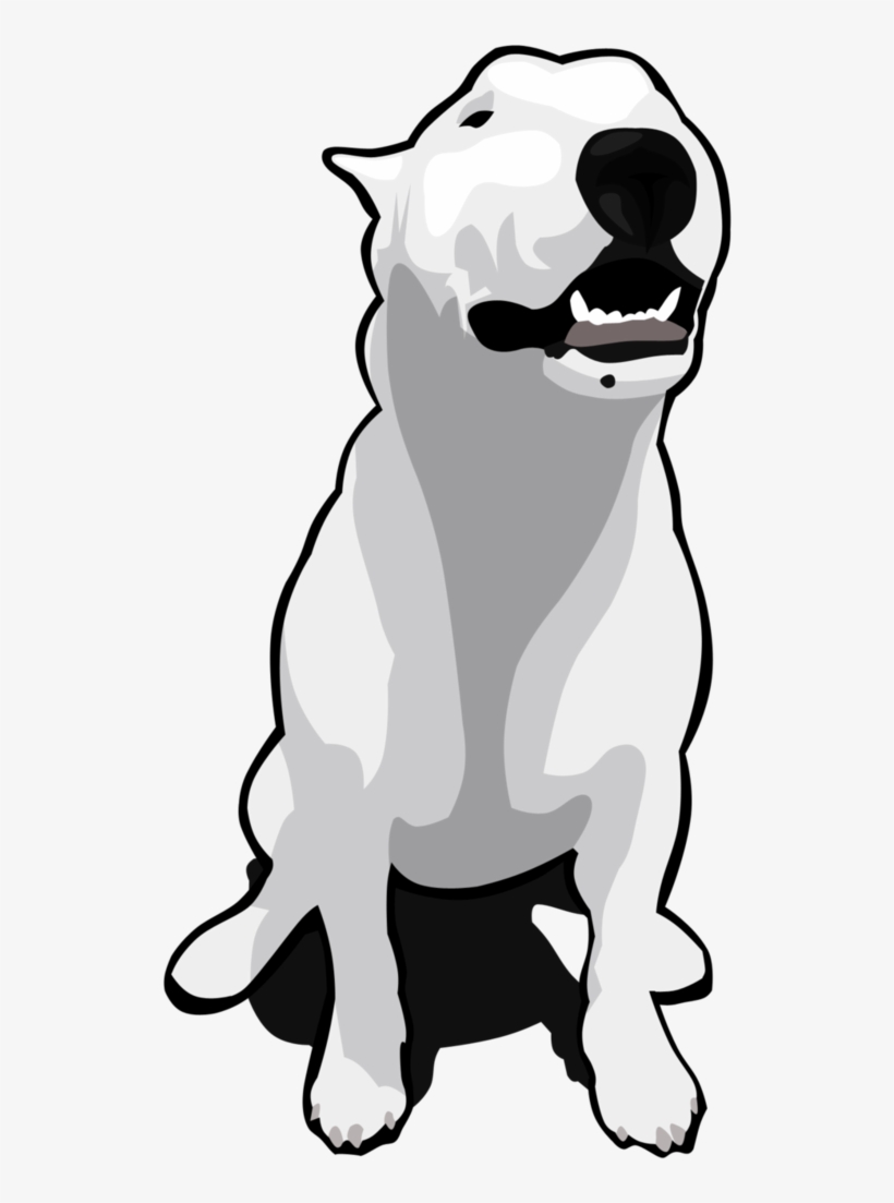 More Like Character - Bull Terrier Clip Art, transparent png #3835032