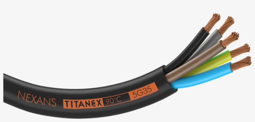 Titanex H07rn-f Rubber Cable - Wire, transparent png #3835035
